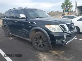 ✅ 2017 Nissan Armada Platinum • VIN: JN8AY2NF0H9302969 • Lot: 43443188. Listed on IAAI with 169,313 mi. Free auction sales archive from the USA and detailed vehicle history report at DreamBid. Image 1.