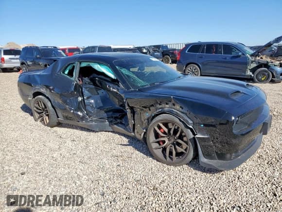 ✅ 2023 Dodge Challenger SRT Hellcat Widebody Jailbreak • VIN: 2C3CDZC90PH520385 • Lot: 91534545. Listed on Copart with Not provided. Free auction sales archive from the USA and detailed vehicle history report at DreamBid. Image 4.