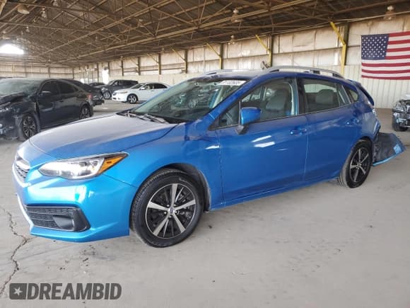 ✅ 2022 Subaru Impreza Premium • VIN: 4S3GTAV6XN3707721 • Lot: 91132635. Listed on Copart with 36,318 mi. Free auction sales archive from the USA and detailed vehicle history report at DreamBid. Image 1.