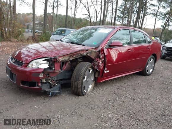 ✅ 2009 Chevrolet Impala SS • VIN: 2G1WD57C391287677 • Лот: 43737345. Опубликован ранее на IAAI с пробегом 155 557 миль. Бесплатный доступ к архиву аукционных продаж из США и подробный отчёт об истории автомобиля на DreamBid. Изображение 2.