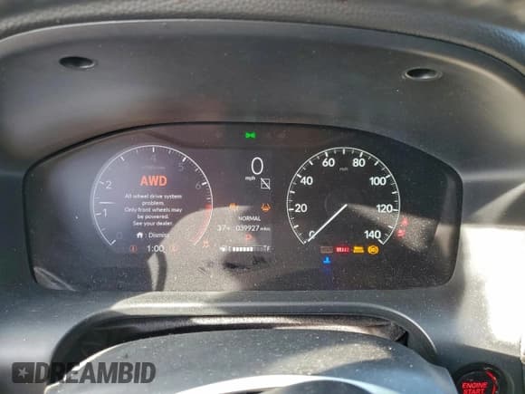 ✅ 2023 Honda HR-V EX-L • VIN: 3CZRZ2H70PM702525 • Lot: 93818535. Listed on Copart with 39,927 mi. Free auction sales archive from the USA and detailed vehicle history report at DreamBid. Image 9.