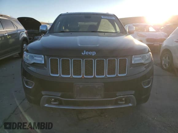 ✅ 2015 Jeep Grand Cherokee Overland • VIN: 1C4RJFCMXFC618455 • Lot: 80548554. Listed on Copart with 175,413 mi. Free auction sales archive from the USA and detailed vehicle history report at DreamBid. Image 5.