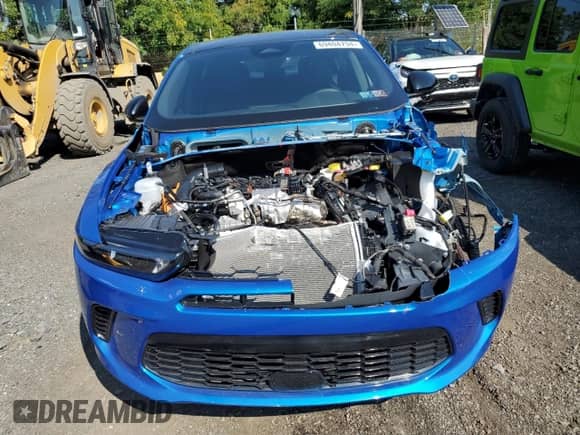 2024 Dodge Hornet R/T Plus z VIN ZACPDFDW2R3A23248, wystawiony jako Copart lot #69404794 z przebiegiem 525 mil mil oraz Szkoda całkowita • Salvage title. Historia ofert i sprzedaży dostępna na DreamBid. Obrazek 5.