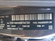 ✅ 2021 Alfa Romeo Giulia • VIN: ZARFAMAN9M7647301 • Lot: 42878465. Listed on Copart with Not provided. Free auction sales archive from the USA and detailed vehicle history report at DreamBid. Image 14.