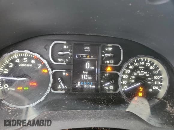 ✅ 2020 Toyota Tundra SR5 • VIN: 5TFUY5F17LX921098 • Lot: 81071475. Listed on Copart with 98,674 mi. Free auction sales archive from the USA and detailed vehicle history report at DreamBid. Image 9.