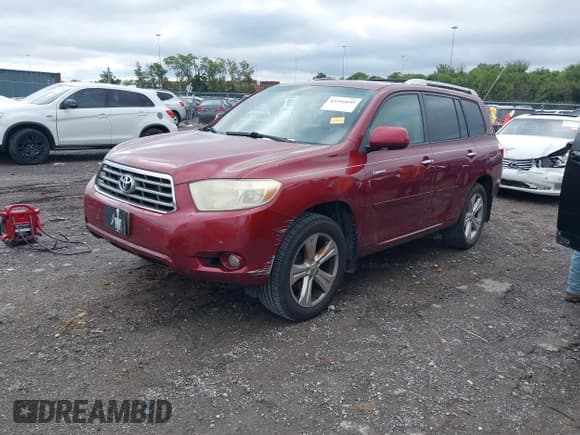 ✅ 2009 Toyota Highlander Limited • VIN: JTEDS42A592080627 • Lot: 43316649. Listed on IAAI with 176,481 mi. Free auction sales archive from the USA and detailed vehicle history report at DreamBid. Image 2.