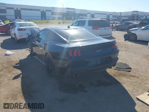 ✅ 2024 Ford Mustang GT Premium • VIN: 1FA6P8CF3R5404727 • Lot: 43625304. Listed on IAAI with 18,463 mi. Free auction sales archive from the USA and detailed vehicle history report at DreamBid. Image 3.