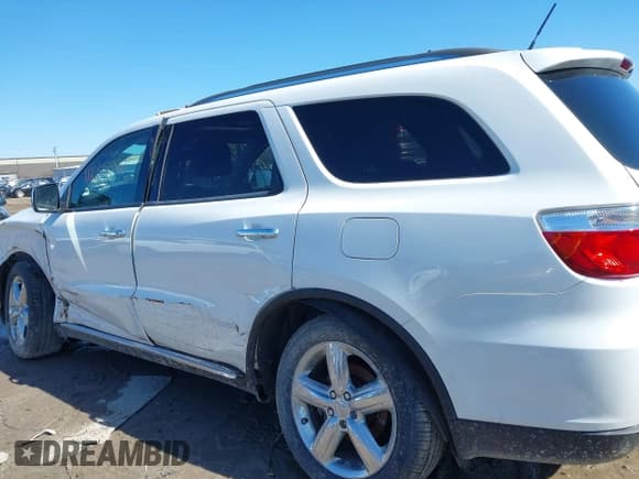 ✅ 2013 Dodge Durango Citadel • VIN: 1C4RDJEG6DC638023 • Lot: 41761307. Listed on IAAI with 405,864 mi. Free auction sales archive from the USA and detailed vehicle history report at DreamBid. Image 14.