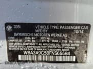 ✅ 2015 BMW 3 Series 335i • VIN: WBA3A9G58FNS66584 • Lot: 50310715. Wystawiony na Copart z przebiegiem 123 051 mil. Bezpłatny archiwum sprzedaży aukcyjnych z USA i szczegółowy raport historii pojazdu na DreamBid. Zdjęcie 12.