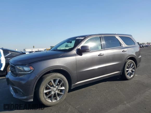 ✅ 2017 Dodge Durango GT • VIN: 1C4RDJDG7HC775155 • Lot: 90738505. Listed on Copart with 144,232 mi. Free auction sales archive from the USA and detailed vehicle history report at DreamBid. Image 1.
