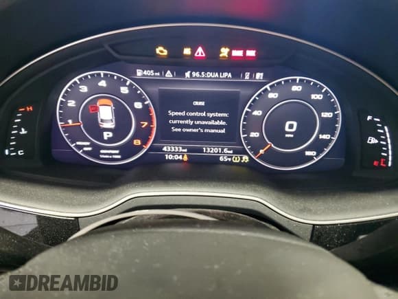 ✅ 2019 Audi Q7 Premium • VIN: WA1AAAF78KD045382 • Lot: 59874445. Listed on Copart with 43,333 mi. Free auction sales archive from the USA and detailed vehicle history report at DreamBid. Image 9.