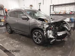 ✅ 2017 Nissan Rogue SL • VIN: JN8AT2MV6HW284437 • Lot: 41690708. Listed on IAAI with 37,908 mi. Free auction sales archive from the USA and detailed vehicle history report at DreamBid. Image 1.