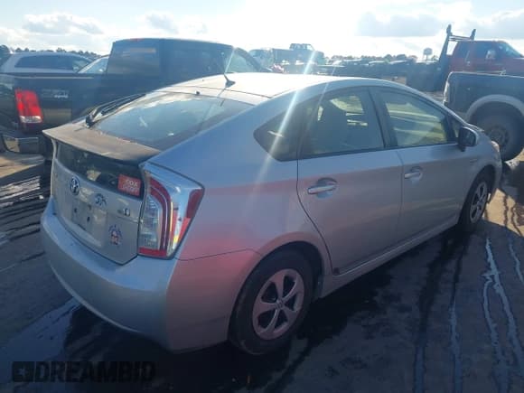 ✅ 2012 Toyota Prius Three • VIN: JTDKN3DU0C1540908 • Lot: 43578897. Listed on IAAI with 112,835 mi. Free auction sales archive from the USA and detailed vehicle history report at DreamBid. Image 4.