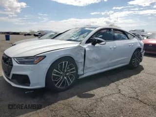 ✅ 2025 Audi A7 Prestige • VIN: WAUV2BF28SN014591 • Lot: 71103315. Listed on Copart with 4,818 mi. Free auction sales archive from the USA and detailed vehicle history report at DreamBid. Image 1.