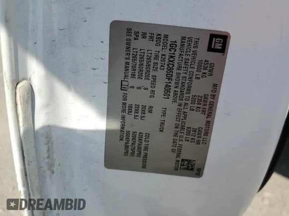 ✅ 2013 Chevrolet Silverado 2500HD LT • VIN: 1GC1KXC86DF140601 • Lot: 67400914. Wystawiony na Copart z przebiegiem 202 820 mil. Bezpłatny archiwum sprzedaży aukcyjnych z USA i szczegółowy raport historii pojazdu na DreamBid. Zdjęcie 14.