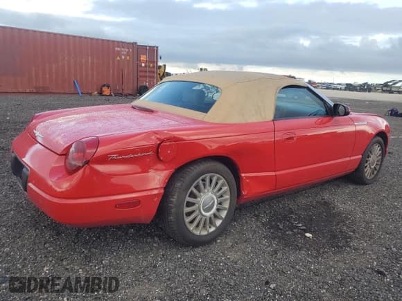✅ 2005 Ford Thunderbird Deluxe • VIN: 1FAHP60A55Y107540 • Лот: 80560645. Опубликован ранее на Copart с пробегом 38 216 миль. Бесплатный доступ к архиву аукционных продаж из США и подробный отчёт об истории автомобиля на DreamBid. Изображение 3.