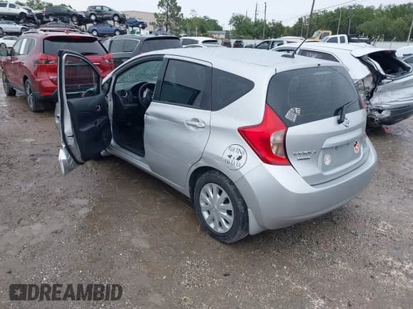 ✅ 2016 Nissan Note S • VIN: 3N1CE2CP6GL409610 • Lot: 42404655. Listed on IAAI with 70,507 mi. Free auction sales archive from the USA and detailed vehicle history report at DreamBid. Image 3.