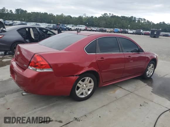 2014 Chevrolet Impala LT с VIN 2G1WB5E37E1122105, выставлен на аукционе Copart как лот 80791845 с пробегом 153 348 миль миль и Списание • Salvage title. История ставок и продаж доступна на DreamBid. Изображение 3.