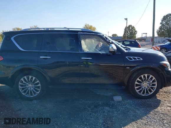✅ 2016 Infiniti QX80 • VIN: JN8AZ2NE2G9125635 • Lot: 40679492. Listed on IAAI with 145,666 mi. Free auction sales archive from the USA and detailed vehicle history report at DreamBid. Image 12.