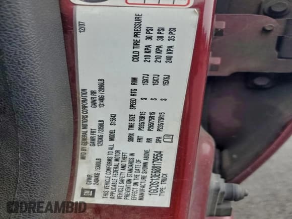 ✅ 2008 Chevrolet Colorado 2LT • VIN: 1GCDS13E688179554 • Лот: 96224575. Опубликован ранее на Copart с пробегом 283 388 миль. Бесплатный доступ к архиву аукционных продаж из США и подробный отчёт об истории автомобиля на DreamBid. Изображение 12.