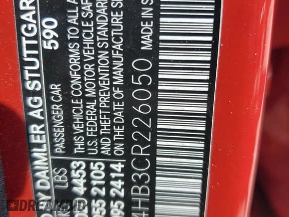 ✅ 2012 Mercedes-Benz C 250 Sport • VIN: WDDGF4HB3CR226050 • Lot: 92376215. Wystawiony na Copart z przebiegiem 122 426 mil. Bezpłatny archiwum sprzedaży aukcyjnych z USA i szczegółowy raport historii pojazdu na DreamBid. Zdjęcie 13.