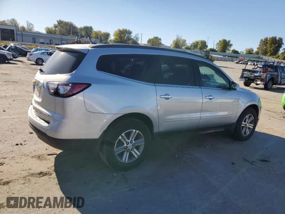 ✅ 2015 Chevrolet Traverse LT • VIN: 1GNKRGKD1FJ191347 • Лот: 87435465. Опубликован ранее на Copart с пробегом 160 336 миль. Бесплатный доступ к архиву аукционных продаж из США и подробный отчёт об истории автомобиля на DreamBid. Изображение 3.
