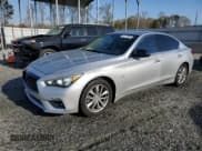 ✅ 2020 Infiniti Q50 Pure • VIN: JN1EV7AP1LM201983 • Лот: 51210885. Опубликован ранее на Copart с пробегом 79 053 миль. Бесплатный доступ к архиву аукционных продаж из США и подробный отчёт об истории автомобиля на DreamBid. Изображение 1.