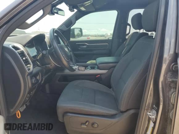 2022 Ram 1500 Lone Star with VIN 1C6SRFFT8NN419704, listed as a Copart auction lot 58213375 with 58,396 mi miles and Salvage title. Bid and sale history available at DreamBid. Image 7.