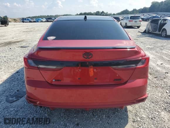 2025 Toyota Camry LE with VIN 4T1DAACK4SU088348, listed as a Copart auction lot 68684105 with 28,061 mi miles and Salvage title. Bid and sale history available at DreamBid. Image 6.