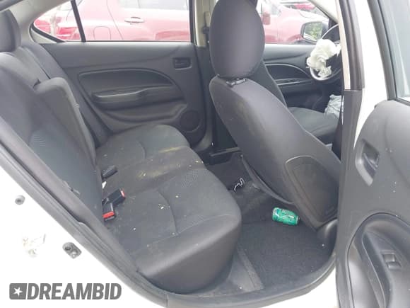 ✅ 2019 Mitsubishi Mirage ES • VIN: ML32F3FJ1KHF08920 • Lot: 42594207. Listed on IAAI with 89,542 mi. Free auction sales archive from the USA and detailed vehicle history report at DreamBid. Image 8.