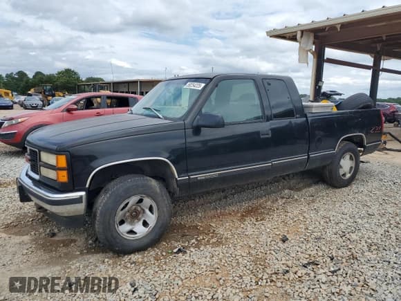 ✅ 1998 GMC Sierra 1500 • VIN: 1GTEK19R1WR500406 • Лот: 59254225. Опубликован ранее на Copart с пробегом 271 184 миль. Бесплатный доступ к архиву аукционных продаж из США и подробный отчёт об истории автомобиля на DreamBid. Изображение 1.