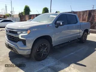 ✅ 2025 Chevrolet Silverado 1500 RST • VIN: 2GCUKEEDXS1166277 • Lot: 62963135. Listed on Copart with 5,915 mi. Free auction sales archive from the USA and detailed vehicle history report at DreamBid. Image 1.