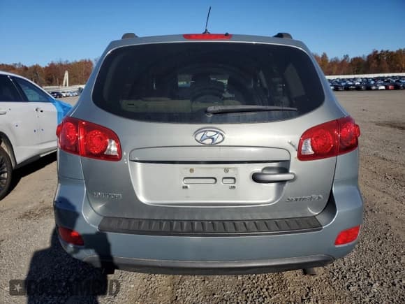 ✅ 2008 Hyundai Santa Fe GLS • VIN: 5NMSG13D38H166498 • Lot: 91358365. Listed on Copart with 95,560 mi. Free auction sales archive from the USA and detailed vehicle history report at DreamBid. Image 6.