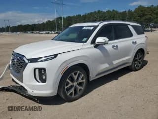 ✅ 2022 Hyundai Palisade Limited • VIN: KM8R54HE4NU385221 • Lot: 82246585. Listed on Copart with 46,186 mi. Free auction sales archive from the USA and detailed vehicle history report at DreamBid. Image 1.