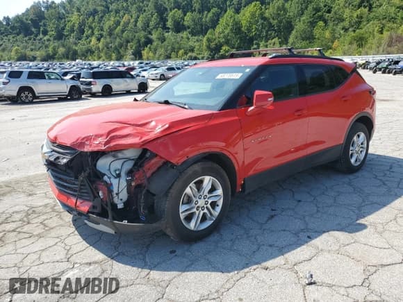 ✅ 2020 Chevrolet Blazer LT • VIN: 3GNKBHRS9LS671502 • Lot: 68278515. Listed on Copart with 47,091 mi. Free auction sales archive from the USA and detailed vehicle history report at DreamBid. Image 1.