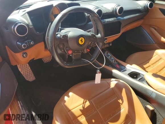 ✅ 2020 Ferrari Portofino • VIN: ZFF89FPAXL0250619 • Lot: 53315645. Listed on Copart with Not provided. Free auction sales archive from the USA and detailed vehicle history report at DreamBid. Image 8.