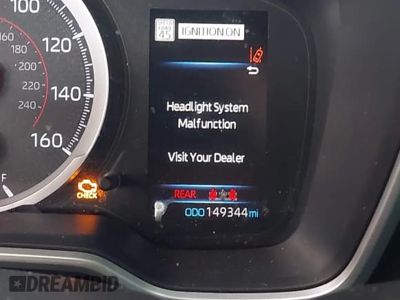 ✅ 2019 Toyota Corolla XSE • VIN: JTNK4RBE6K3025394 • Lot: 43475011. Listed on IAAI with 149,344 mi. Free auction sales archive from the USA and detailed vehicle history report at DreamBid. Image 15.