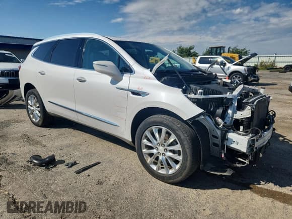 ✅ 2018 Buick Enclave Premium • VIN: 5GAEVBKW4JJ280961 • Lot: 81608185. Listed on Copart with 96,330 mi. Free auction sales archive from the USA and detailed vehicle history report at DreamBid. Image 4.