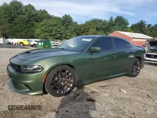 2020 Dodge Charger Scat Pack z VIN 2C3CDXGJ5LH177320, wystawiony jako Copart lot #70327465 z przebiegiem 80 189 mil mil oraz Szkoda całkowita • Salvage title. Historia ofert i sprzedaży dostępna na DreamBid. Obrazek 1.