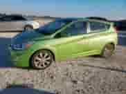 2014 Hyundai Accent SE with VIN KMHCU5AE9EU142559, listed as a Copart auction lot 91426285 with 127,275 mi miles and Clean title. Bid and sale history available at DreamBid. Image 1.