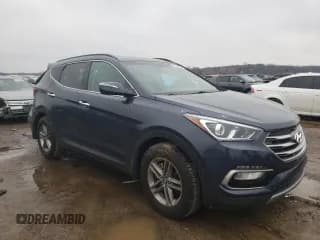 ✅ 2018 Hyundai Santa Fe 2.4L • VIN: 5NMZU3LB1JH078511 • Лот: 78556633. Опубликован ранее на Copart с пробегом 86 118 миль. Бесплатный доступ к архиву аукционных продаж из США и подробный отчёт об истории автомобиля на DreamBid. Изображение 4.
