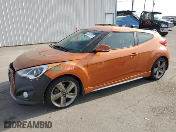 ✅ 2013 Hyundai Veloster Turbo • VIN: KMHTC6AE3DU174124 • Lot: 75674614. Wystawiony na Copart z przebiegiem 105 724 mil. Bezpłatny archiwum sprzedaży aukcyjnych z USA i szczegółowy raport historii pojazdu na DreamBid. Zdjęcie 1.
