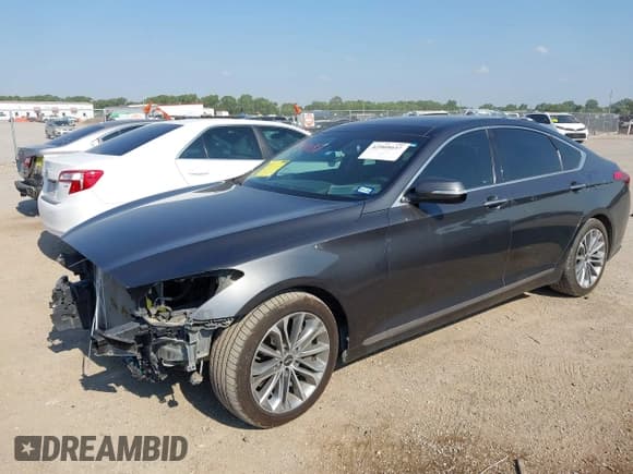 ✅ 2017 Genesis G80 3.8L • VIN: KMHGN4JE9HU203132 • Lot: 42909037. Listed on IAAI with 60,584 mi. Free auction sales archive from the USA and detailed vehicle history report at DreamBid. Image 17.