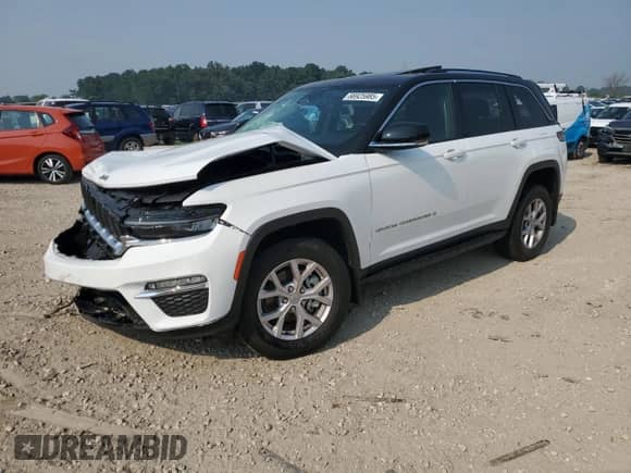 2022 Jeep Grand Cherokee Limited z VIN 1C4RJHBG9N8533812, wystawiony jako Copart lot #66925985 z przebiegiem 32 688 mil mil oraz Nie do naprawy • Non repairable. Historia ofert i sprzedaży dostępna na DreamBid. Obrazek 1.