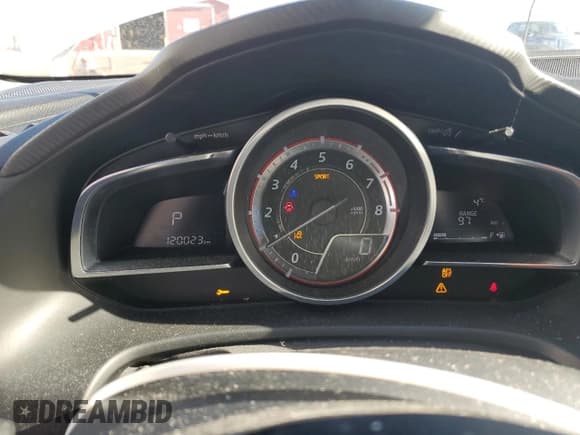 ✅ 2016 Mazda 3 S Touring • VIN: JM1BM1W35G1325509 • Лот: 93187765. Опубликован ранее на Copart с пробегом 120 023 миль. Бесплатный доступ к архиву аукционных продаж из США и подробный отчёт об истории автомобиля на DreamBid. Изображение 9.