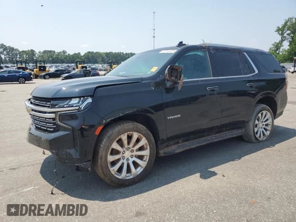 ✅ 2023 Chevrolet Tahoe Premier • VIN: 1GNSKSKD8PR295909 • Лот: 62391335. Опубликован ранее на Copart с пробегом 47 980 миль. Бесплатный доступ к архиву аукционных продаж из США и подробный отчёт об истории автомобиля на DreamBid. Изображение 1.