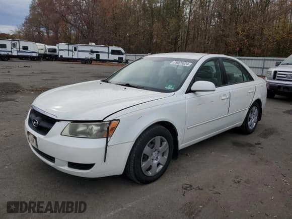 ✅ 2008 Hyundai Sonata GLS • VIN: 5NPET46C38H297818 • Лот: 79022624. Опубликован ранее на Copart с пробегом 43 110 миль. Бесплатный доступ к архиву аукционных продаж из США и подробный отчёт об истории автомобиля на DreamBid. Изображение 1.