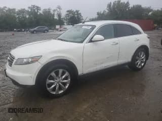 ✅ 2006 Infiniti FX Options • VIN: JNRBS08WX6X400966 • Lot: 73137544. Listed on Copart with 82,366 mi. Free auction sales archive from the USA and detailed vehicle history report at DreamBid. Image 1.