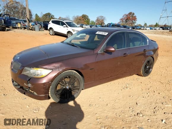 ✅ 2007 BMW 3 Series 335i • VIN: WBAVB73577PA87901 • Lot: 92416295. Listed on Copart with 206,488 mi. Free auction sales archive from the USA and detailed vehicle history report at DreamBid. Image 1.