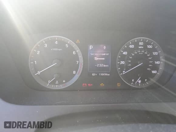 2015 Hyundai Sonata Eco z VIN 5NPE24AA0FH181689, wystawiony jako Copart lot #91234025 z przebiegiem 116 414 mil mil oraz Czysty tytuł • Clean title. Historia ofert i sprzedaży dostępna na DreamBid. Obrazek 9.